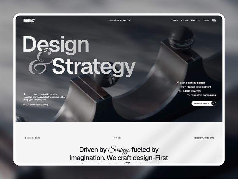 Ignitex — Ajans Web Sitesi Şablonu