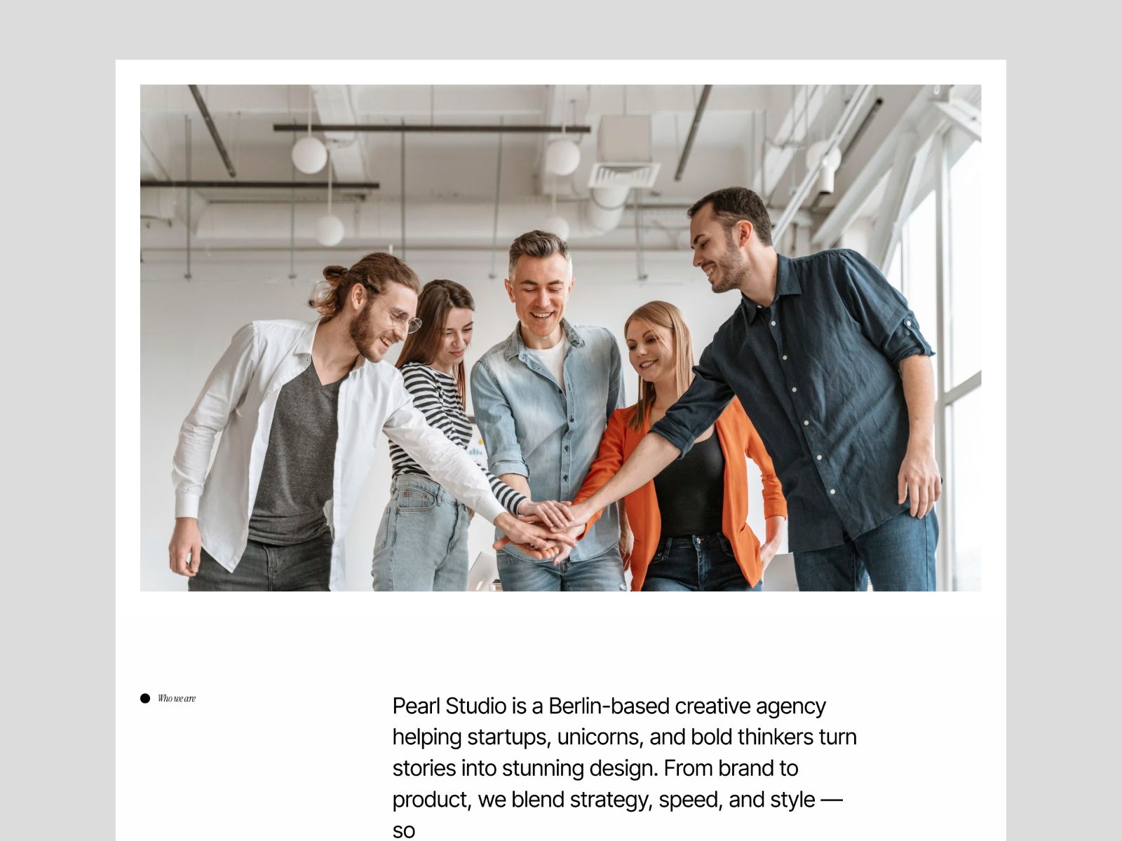 Pearl Studio — Creative Website Template screenshot 4