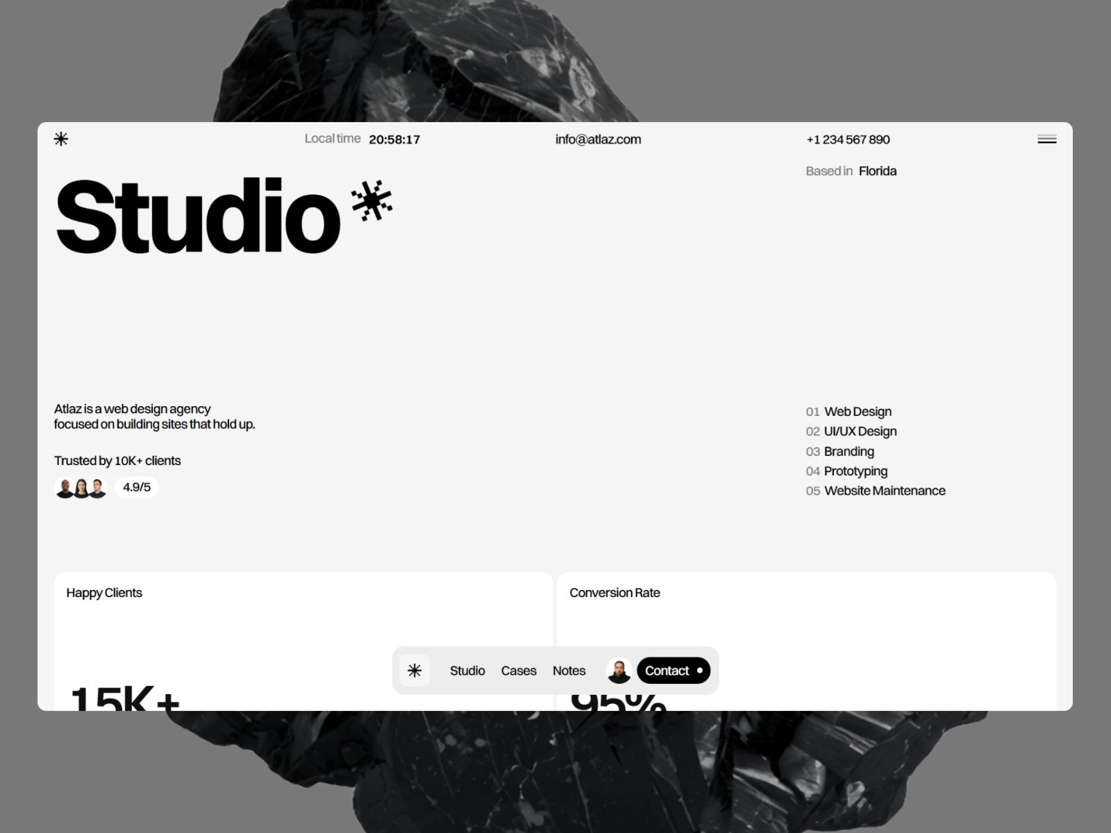 Atlaz — Digital Agency Website Template screenshot 3