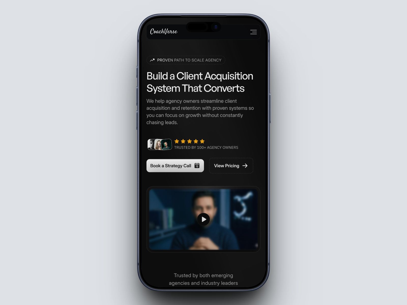 CoachVerse — Community Website Template screenshot 4