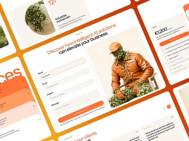 Kontra — İşletme Web Sitesi Şablonu - Hover