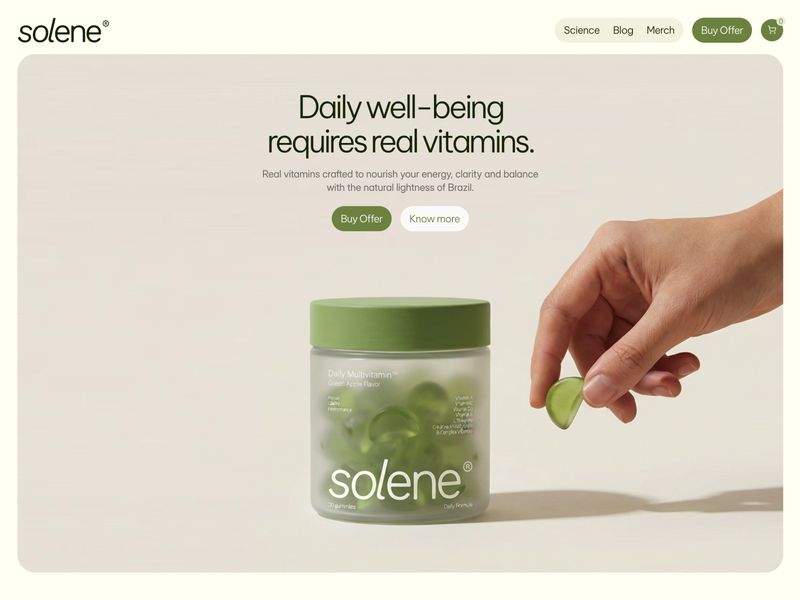 Solene® — Topluluk Web Sitesi Şablonu