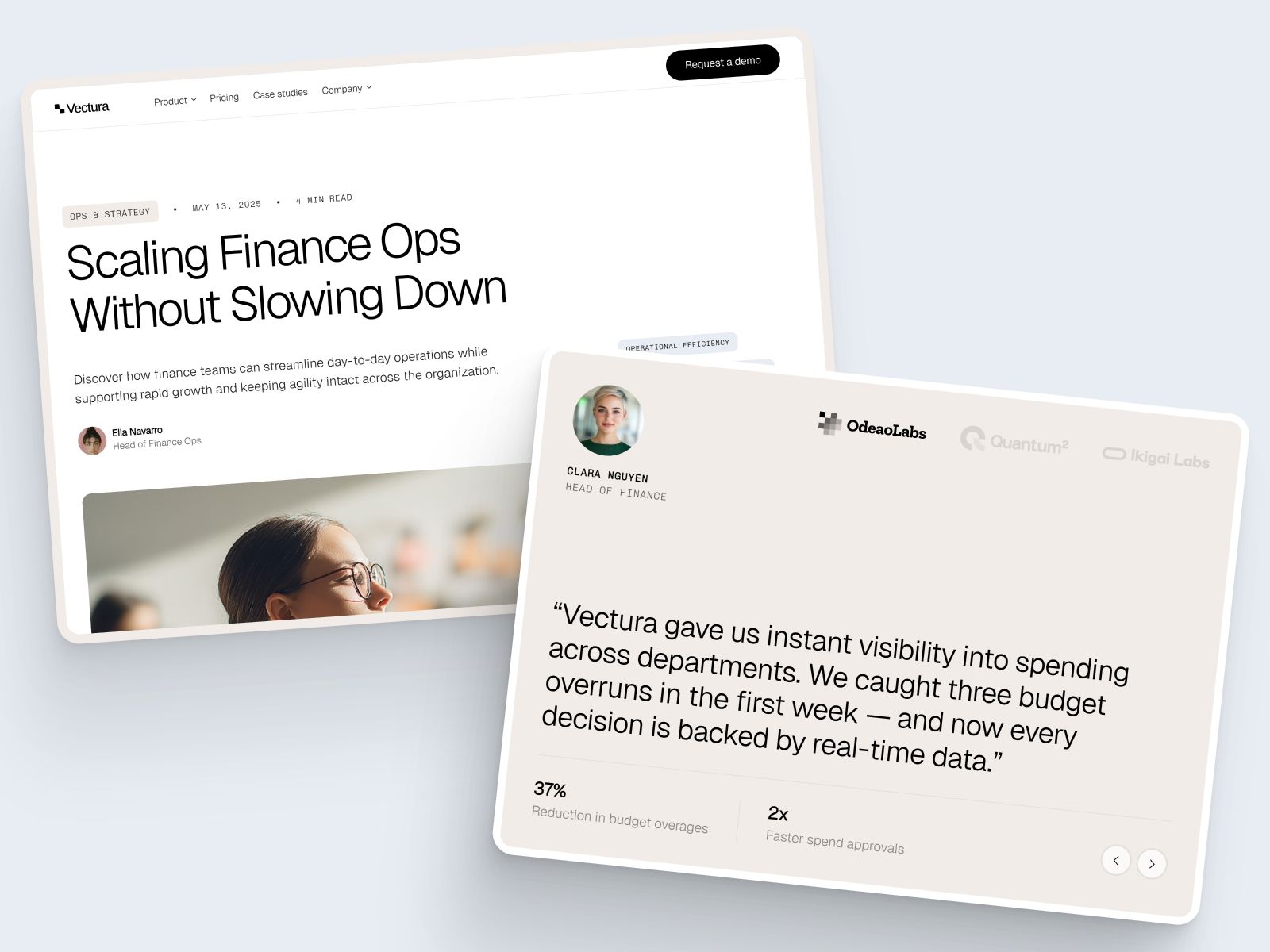 Vectura — Business Website Template screenshot 4