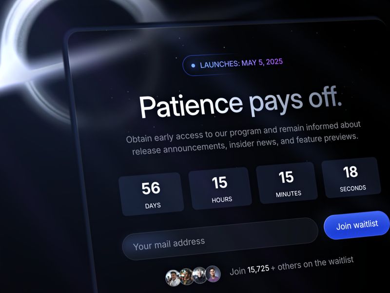 Waitlistz — İşletme Web Sitesi Şablonu - Hover