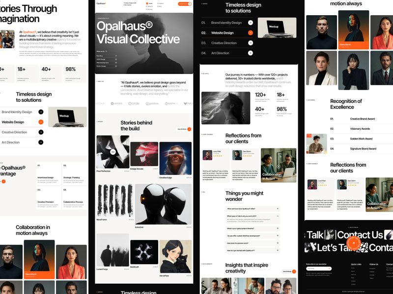 Opalhaus — İşletme Web Sitesi Şablonu - Hover