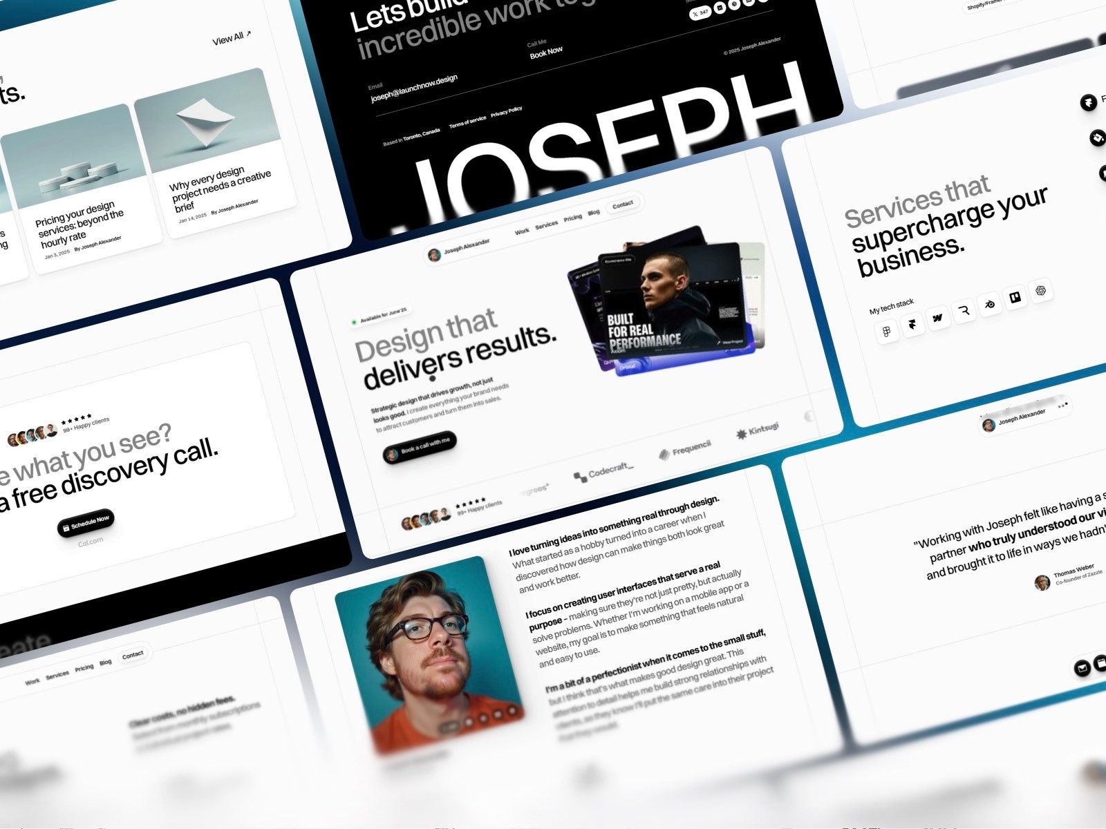 LaunchFolio — Business Website Template screenshot 3