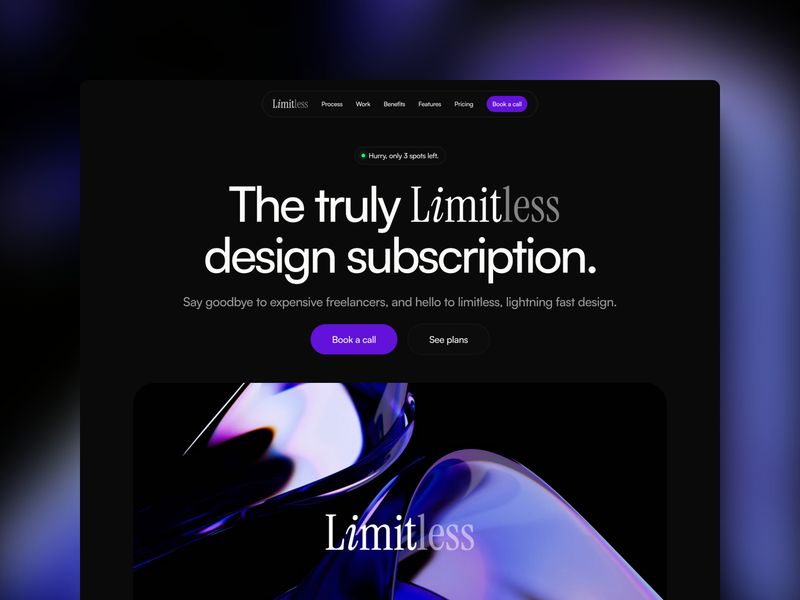 Limitless — İşletme Web Sitesi Şablonu