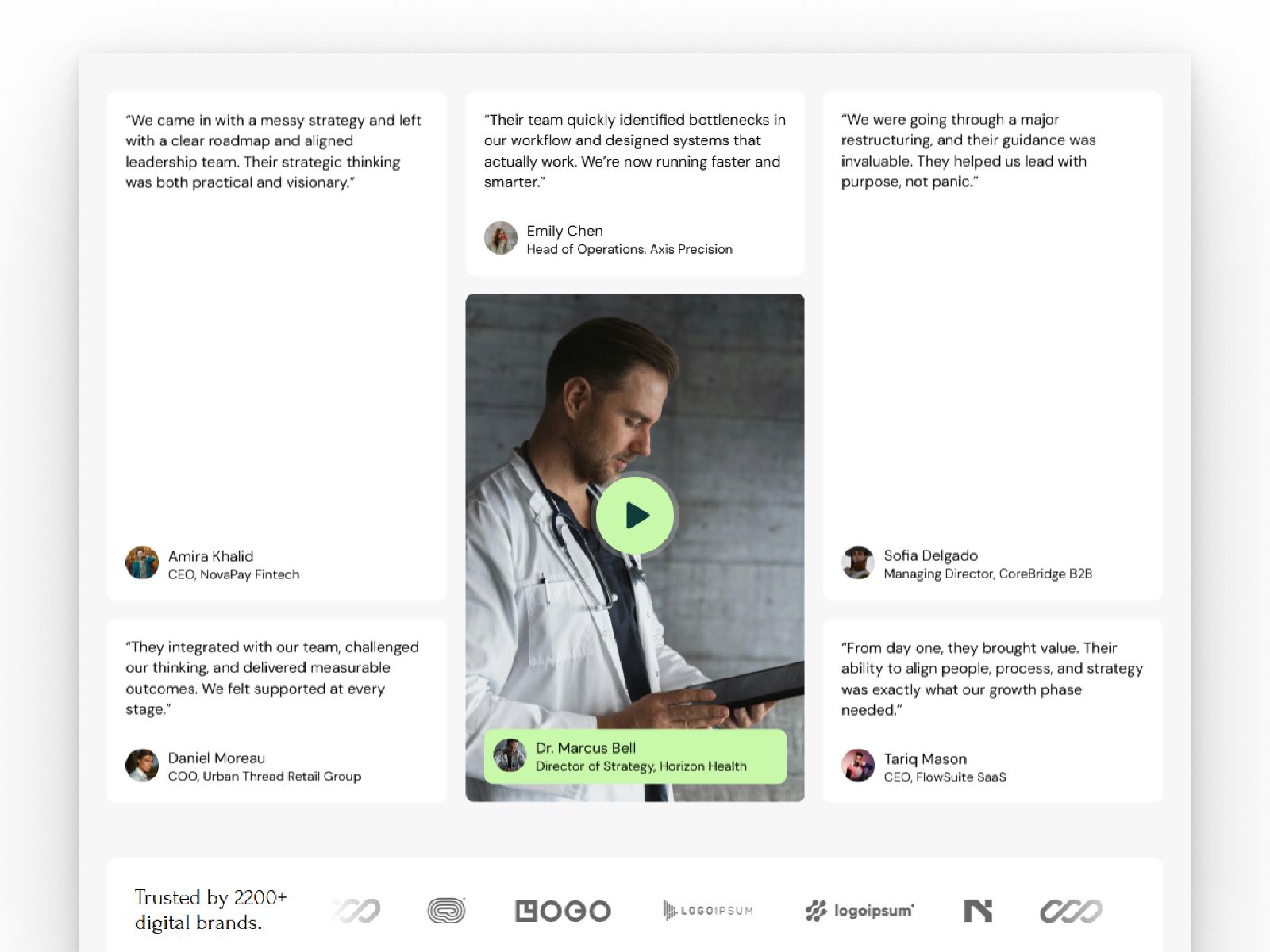 Lamoon — Business Website Template screenshot 3