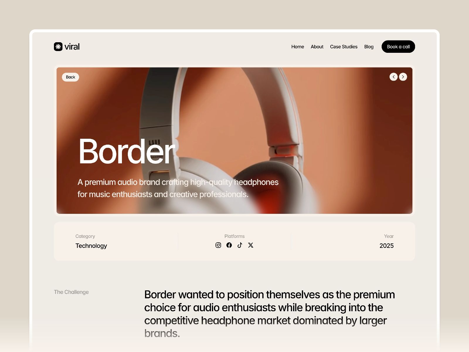 Viral — Creative Website Template screenshot 3