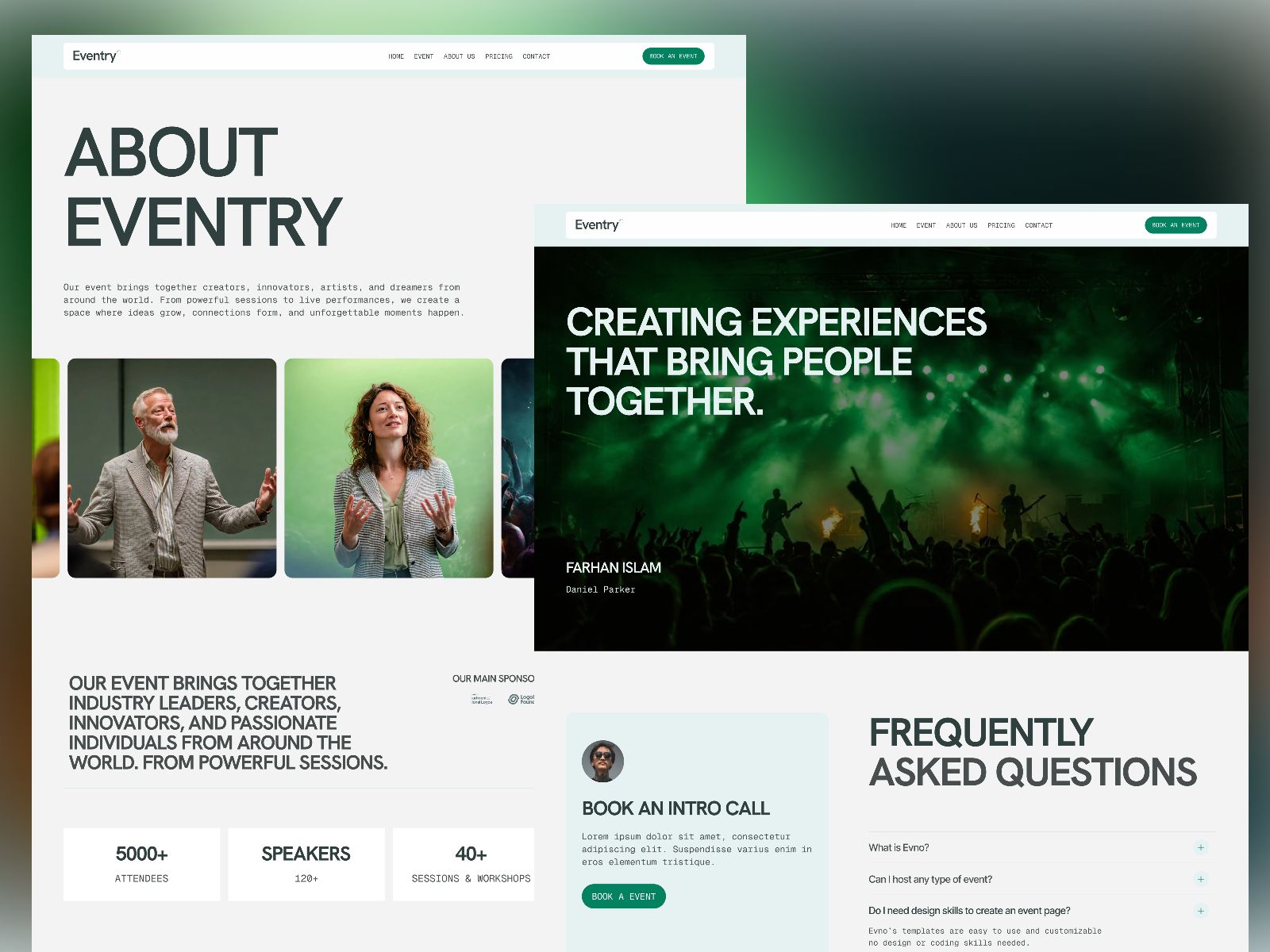 Eventry — Community Website Template screenshot 4