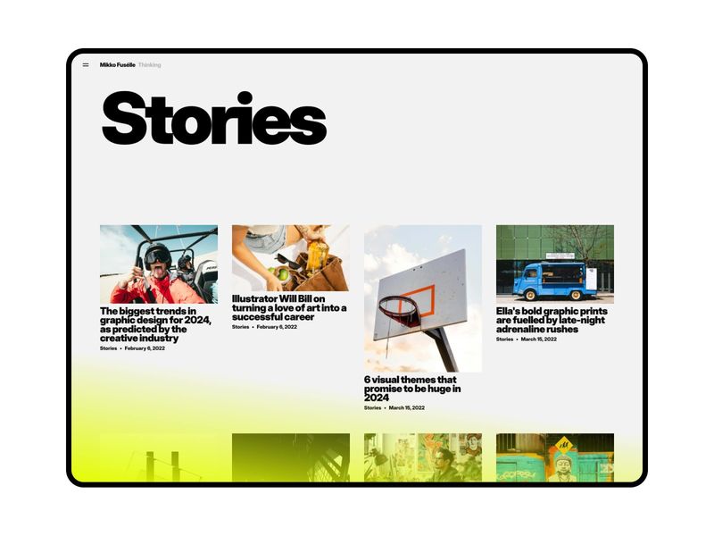 Fuselle — Yaratıcı Web Sitesi Şablonu - Hover