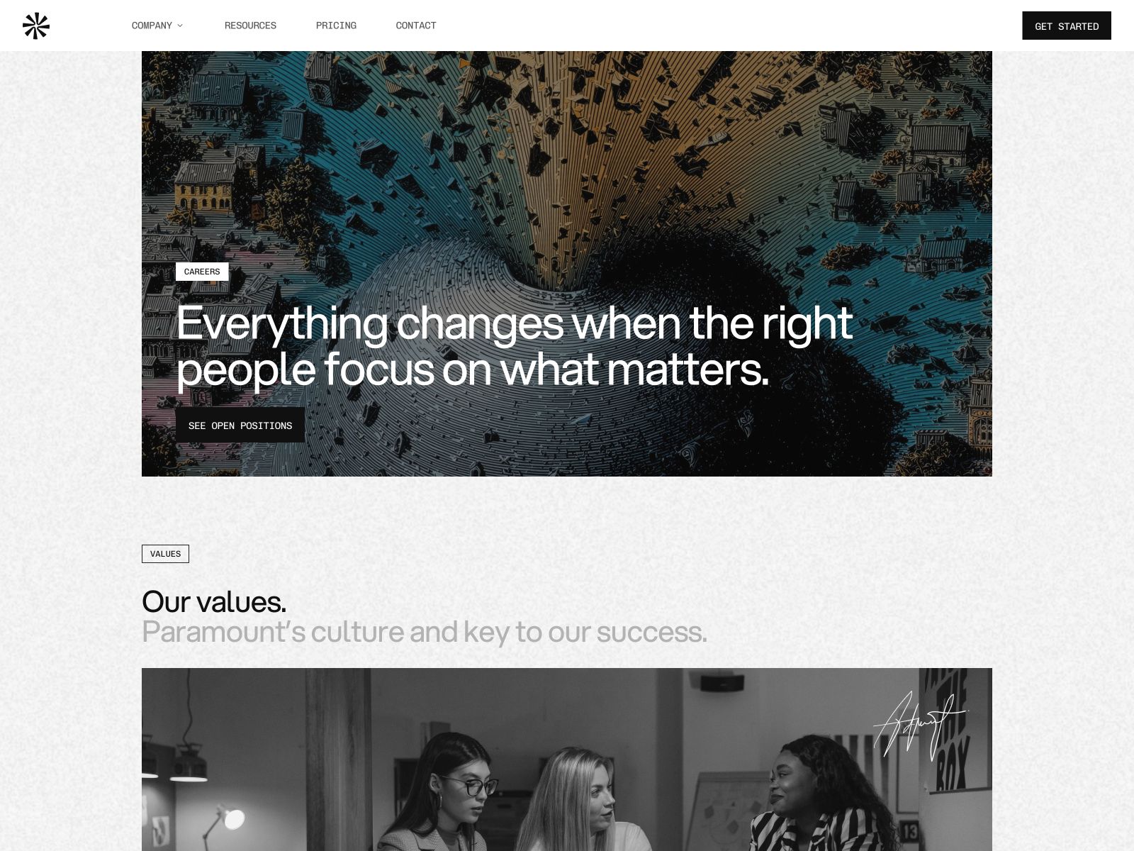 Paramount — Business Website Template screenshot 3