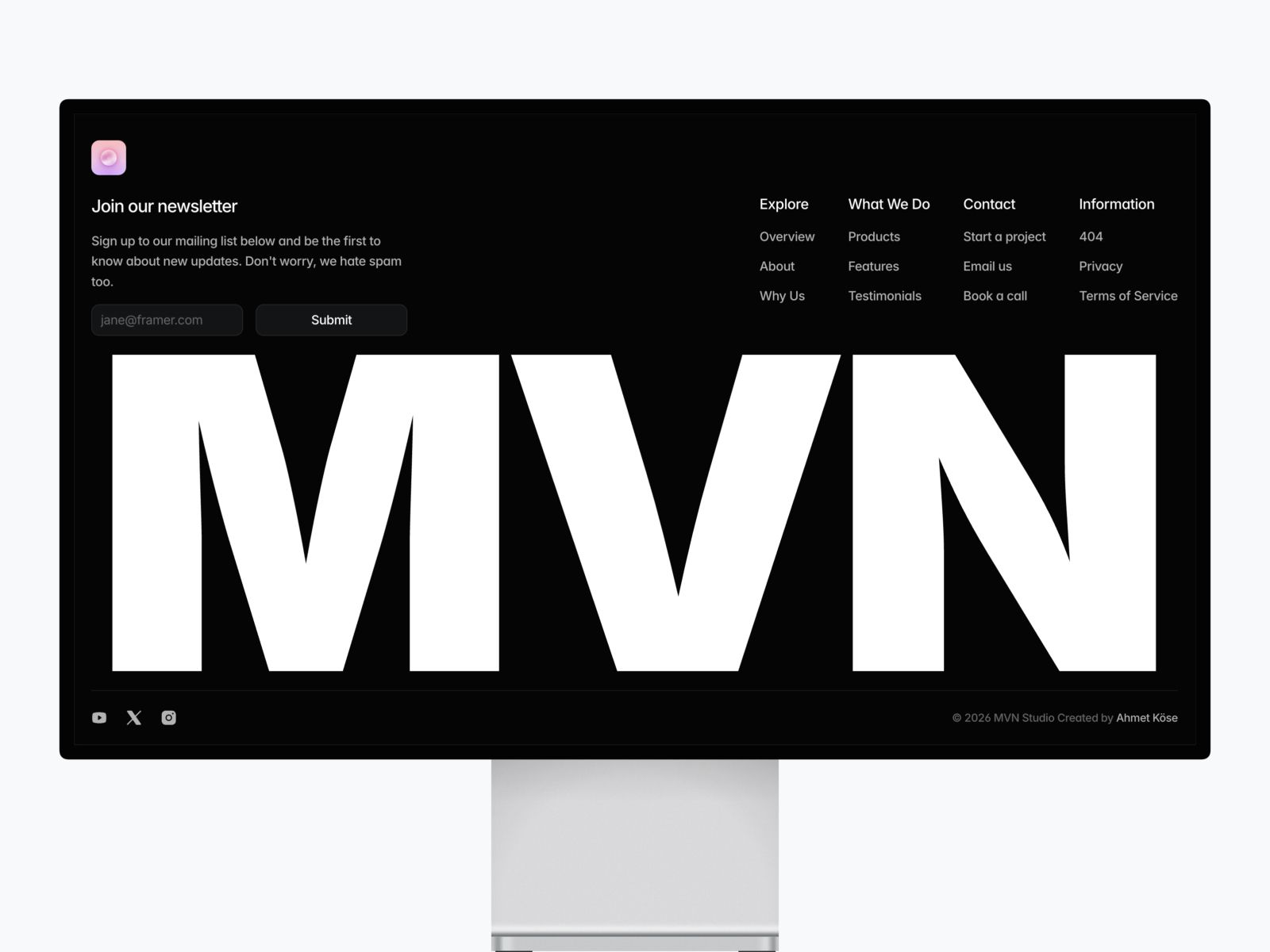 MVN Studio — Business Website Template screenshot 4