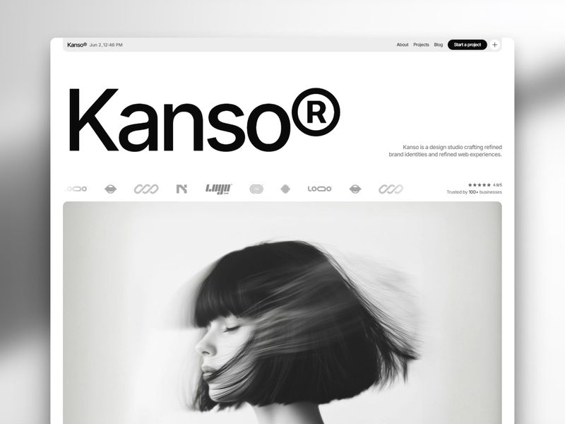 Kanso — İşletme Web Sitesi Şablonu