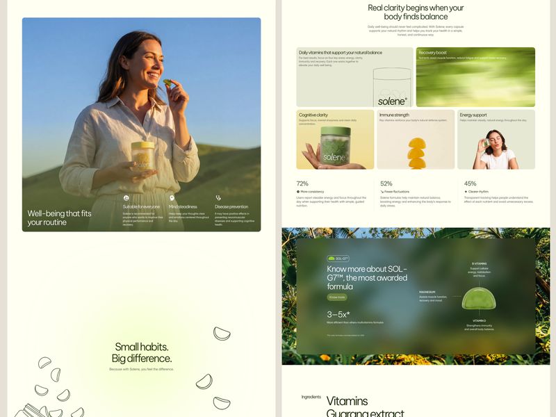 Solene® — Topluluk Web Sitesi Şablonu - Hover