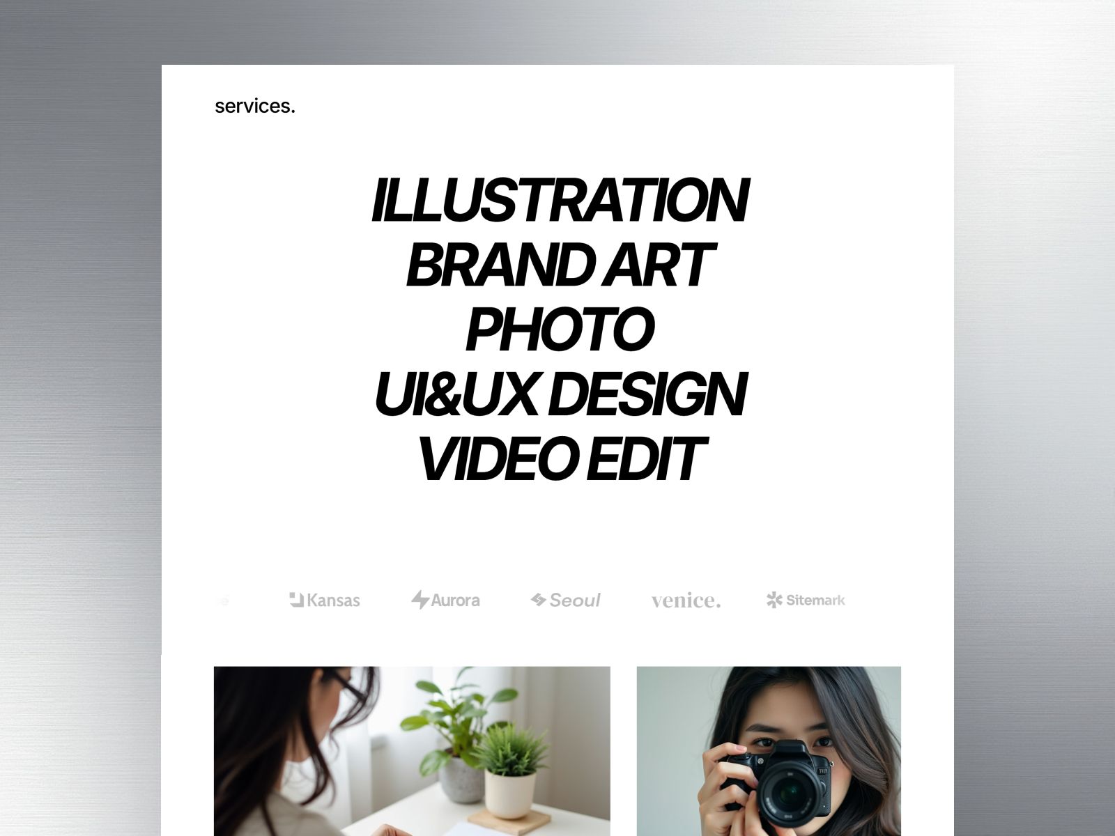 YUYA — Creative Website Template screenshot 4