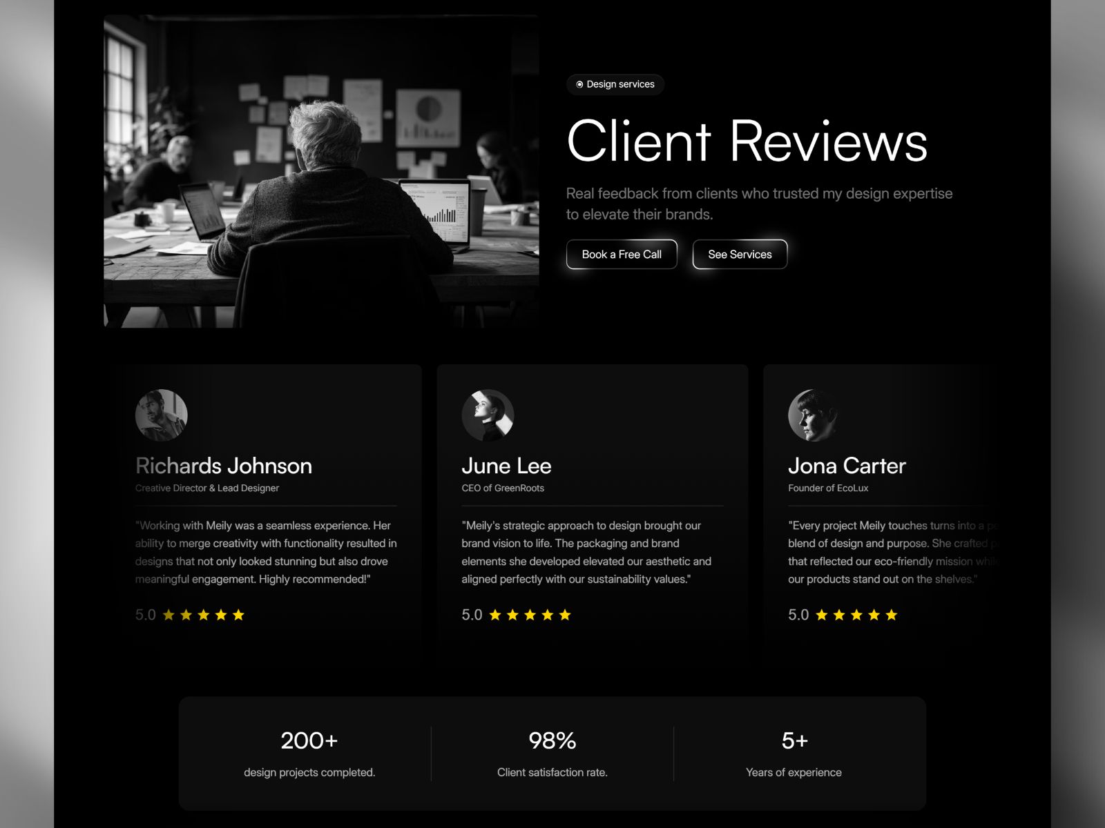 Portfolite — Agency Website Template screenshot 4