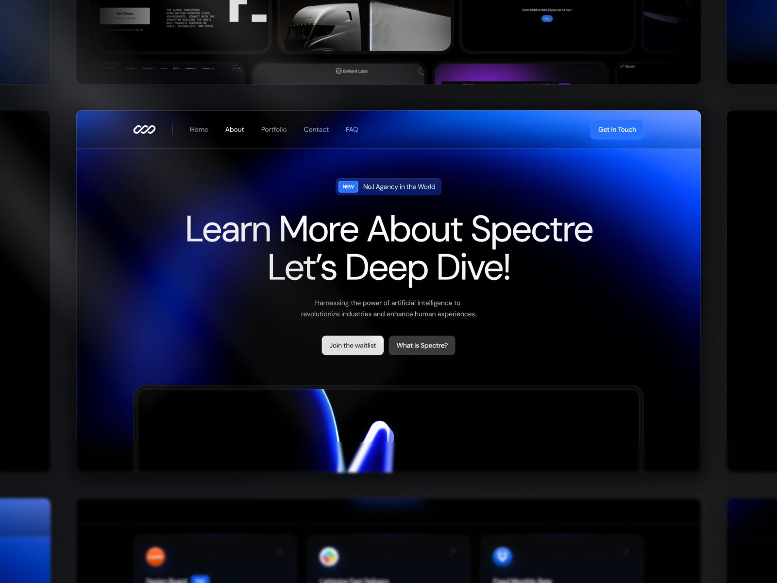 Landin — Premium Agency and Portfolio Landing Page Template screenshot 3