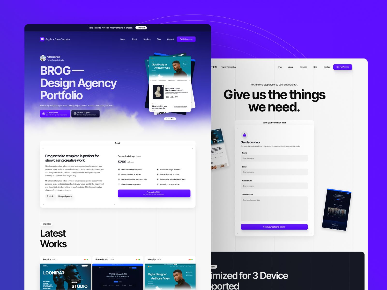 Skyris — Business Website Template screenshot 4