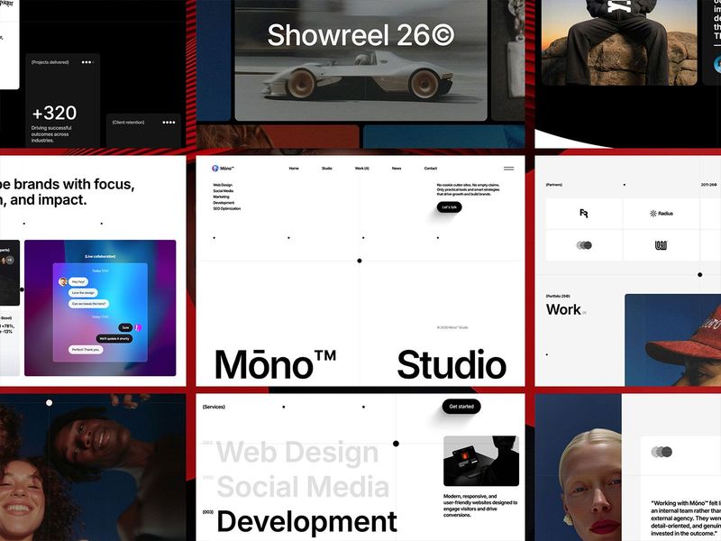 Mōno X — İşletme Web Sitesi Şablonu - Hover