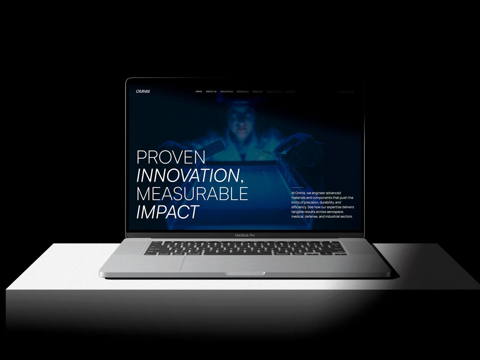 Omnis — Business Website Template screenshot 4