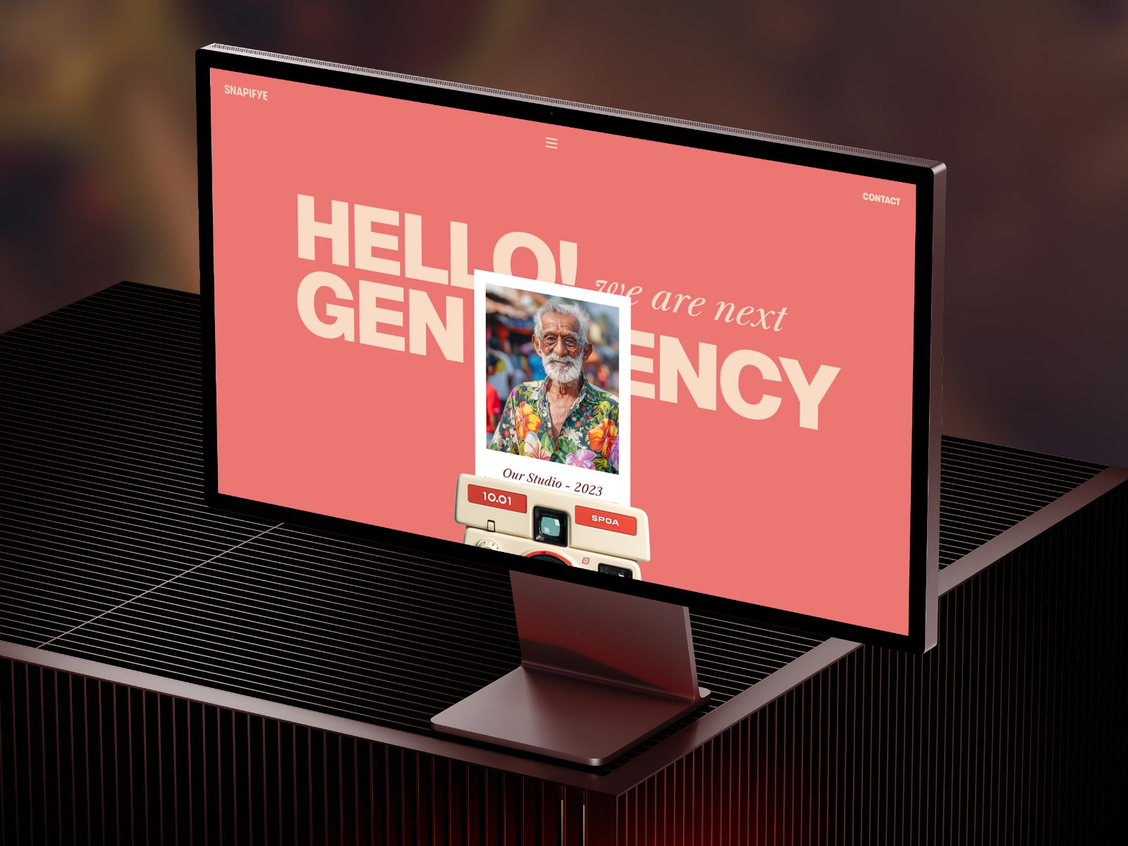 Snapifye — Photography Agency Website Template screenshot 3