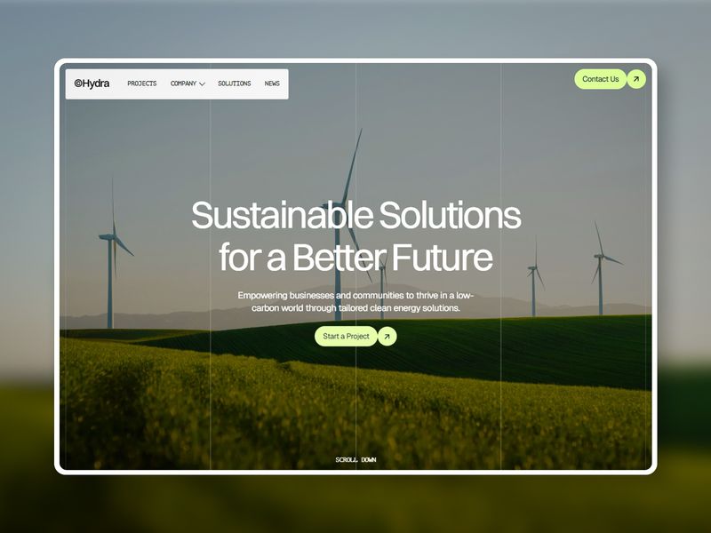 Hydra — Danışmanlık Firması Web Sitesi Şablonu