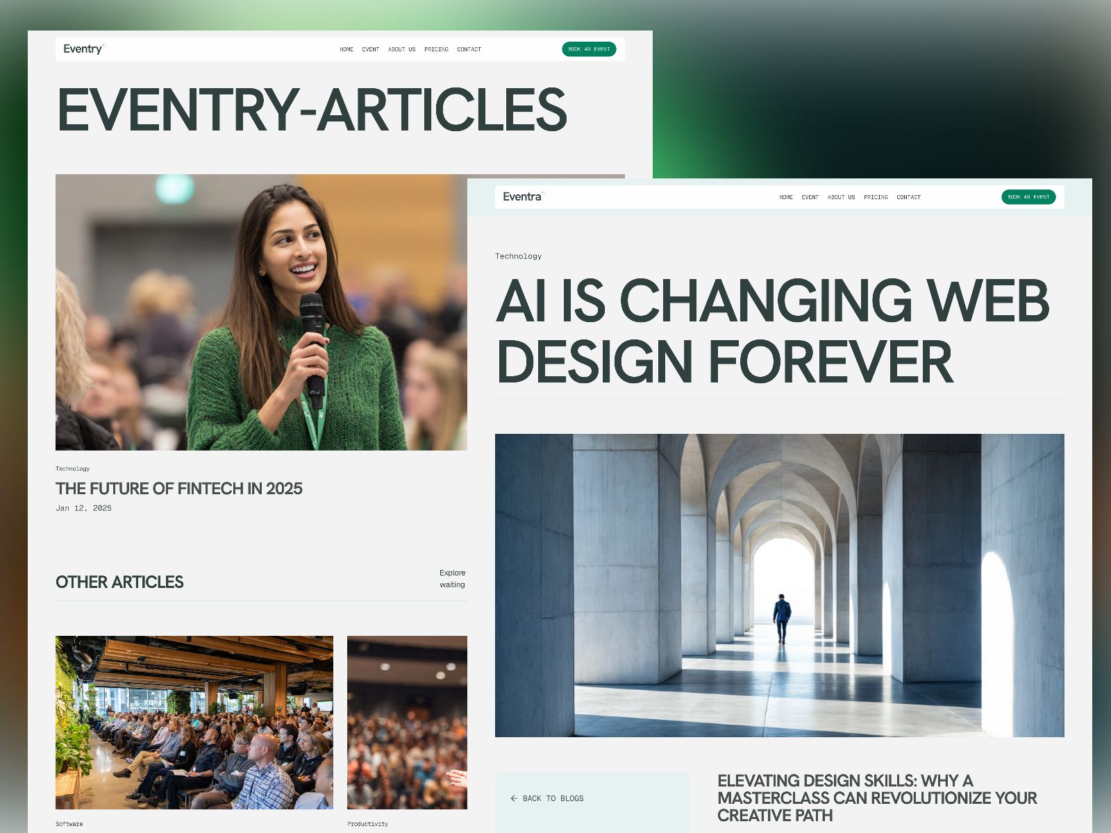 Eventry — Community Website Template screenshot 3