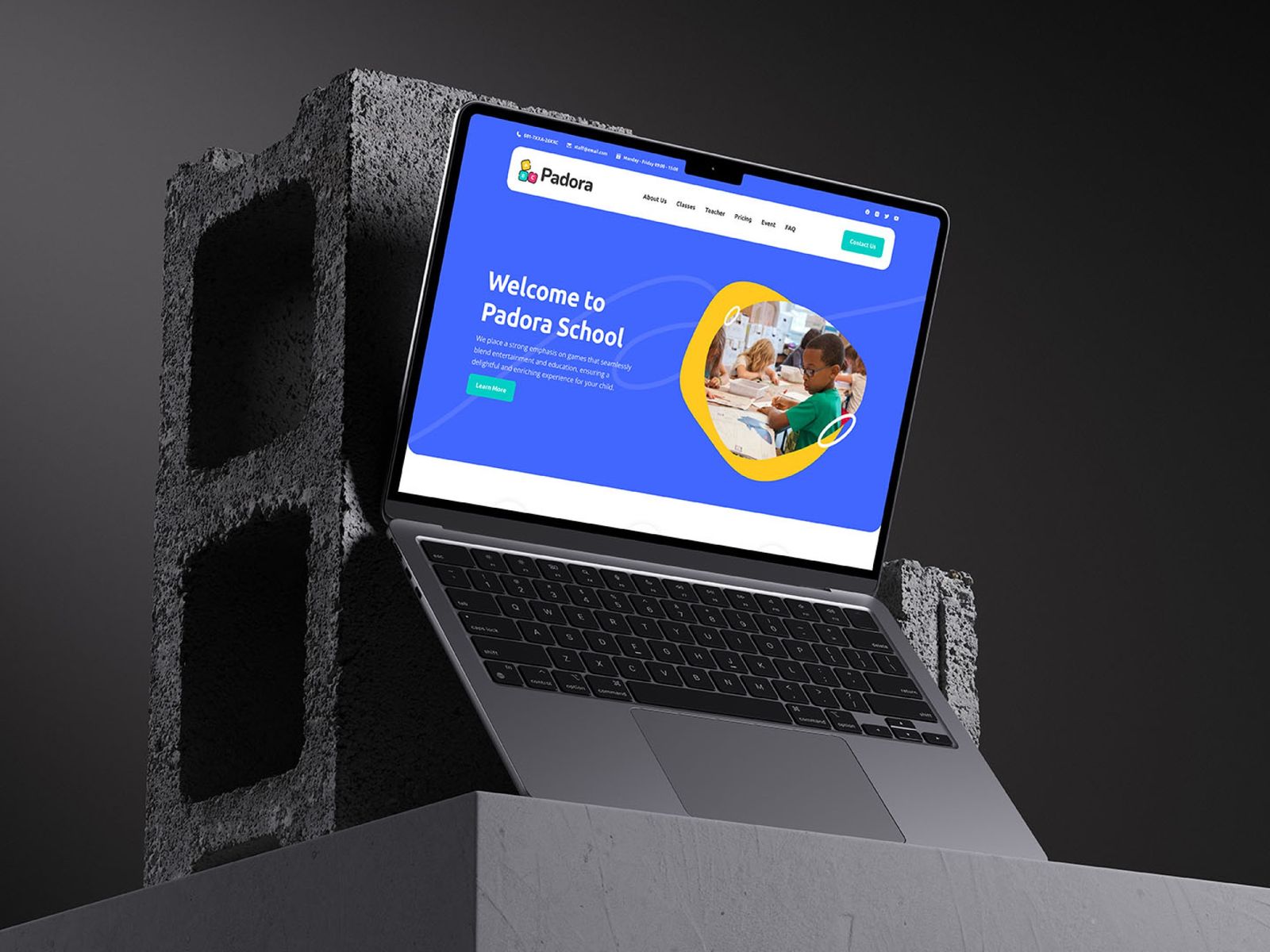 Padora — Kindergarten & Childcare Website Template screenshot 4