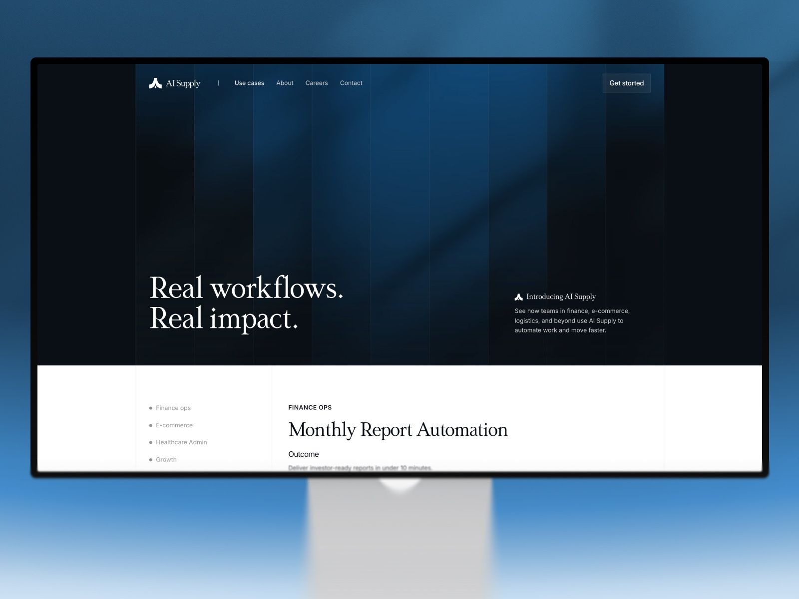 AI Supply — Business Website Template screenshot 4