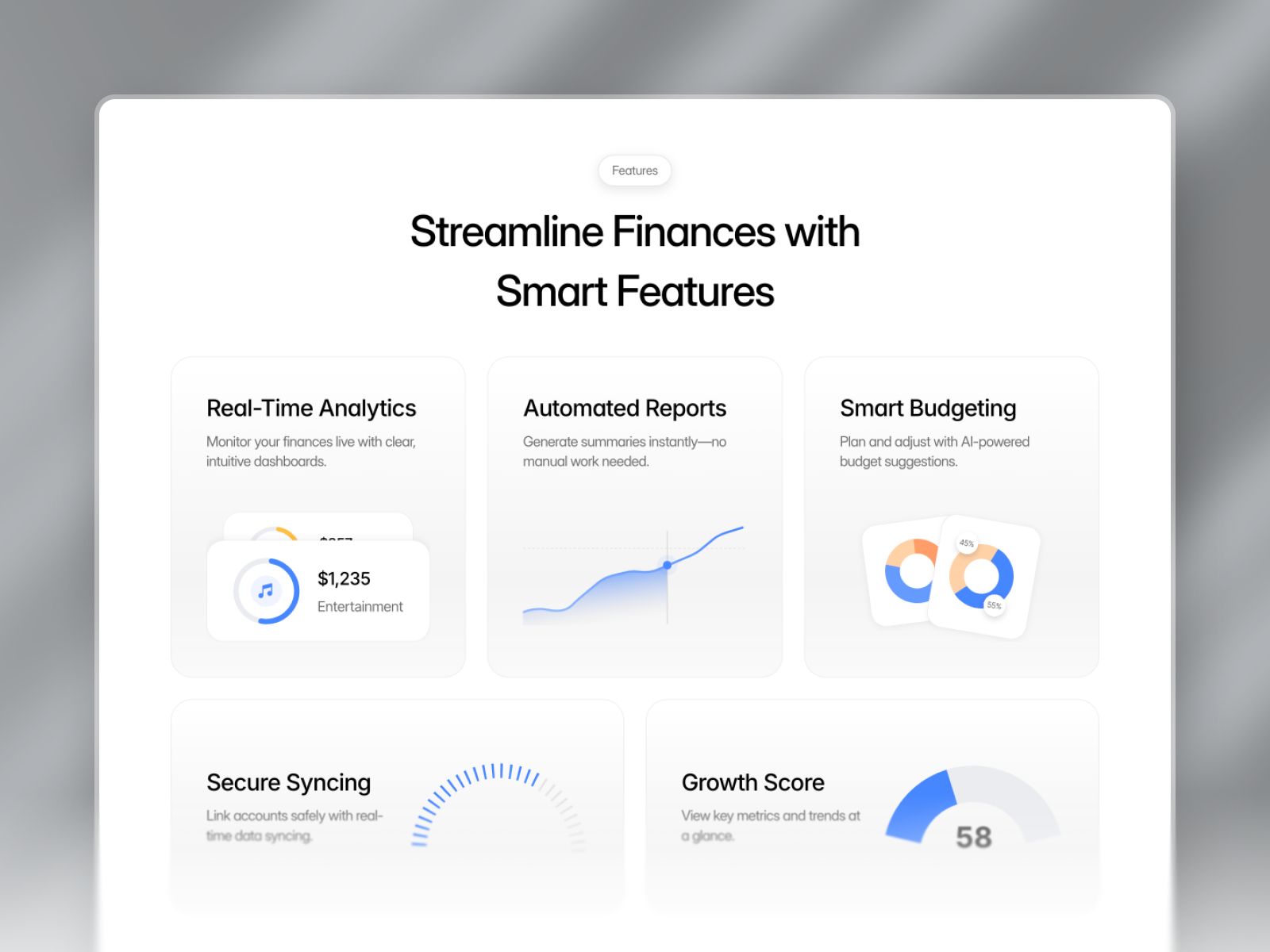 Lunera — SaaS Landing Page Website Template screenshot 4