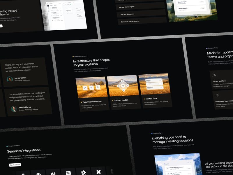 Asset — Finans Web Sitesi Şablonu - Hover