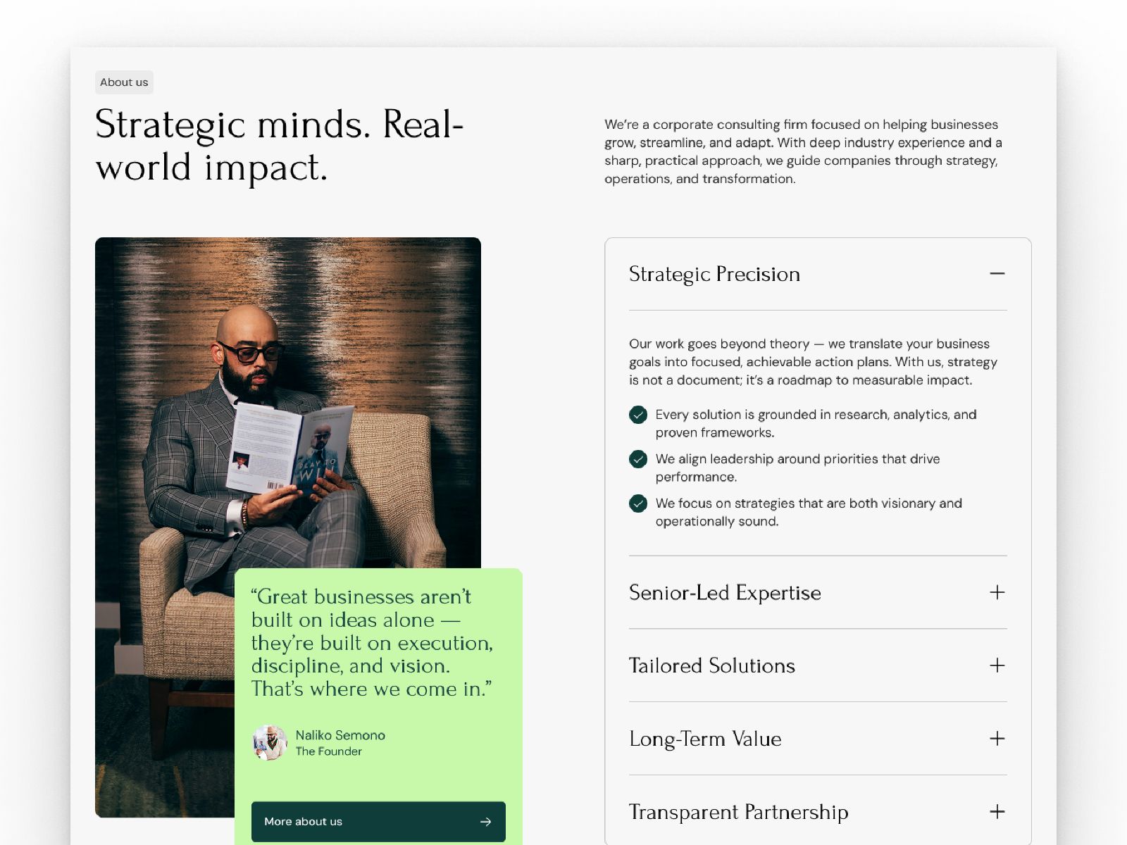 Lamoon — Business Website Template screenshot 4