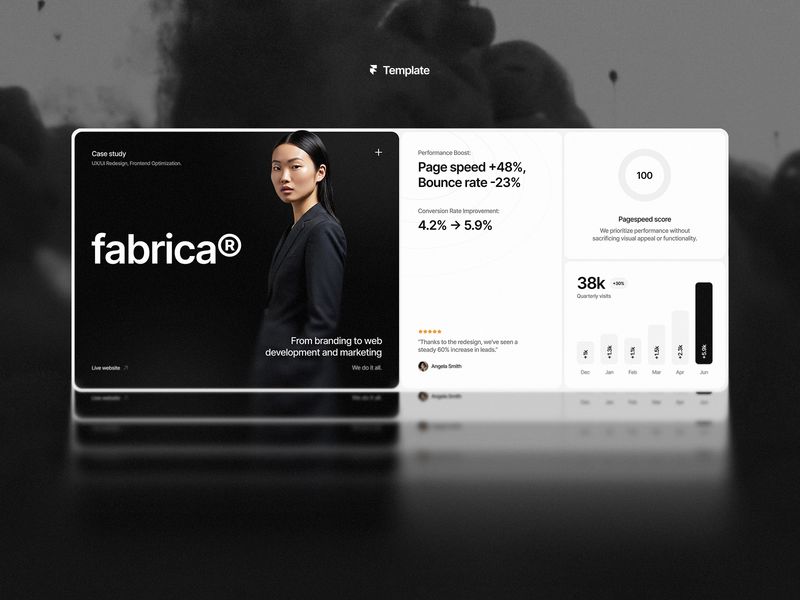 Fabrica — İşletme Web Sitesi Şablonu - Hover