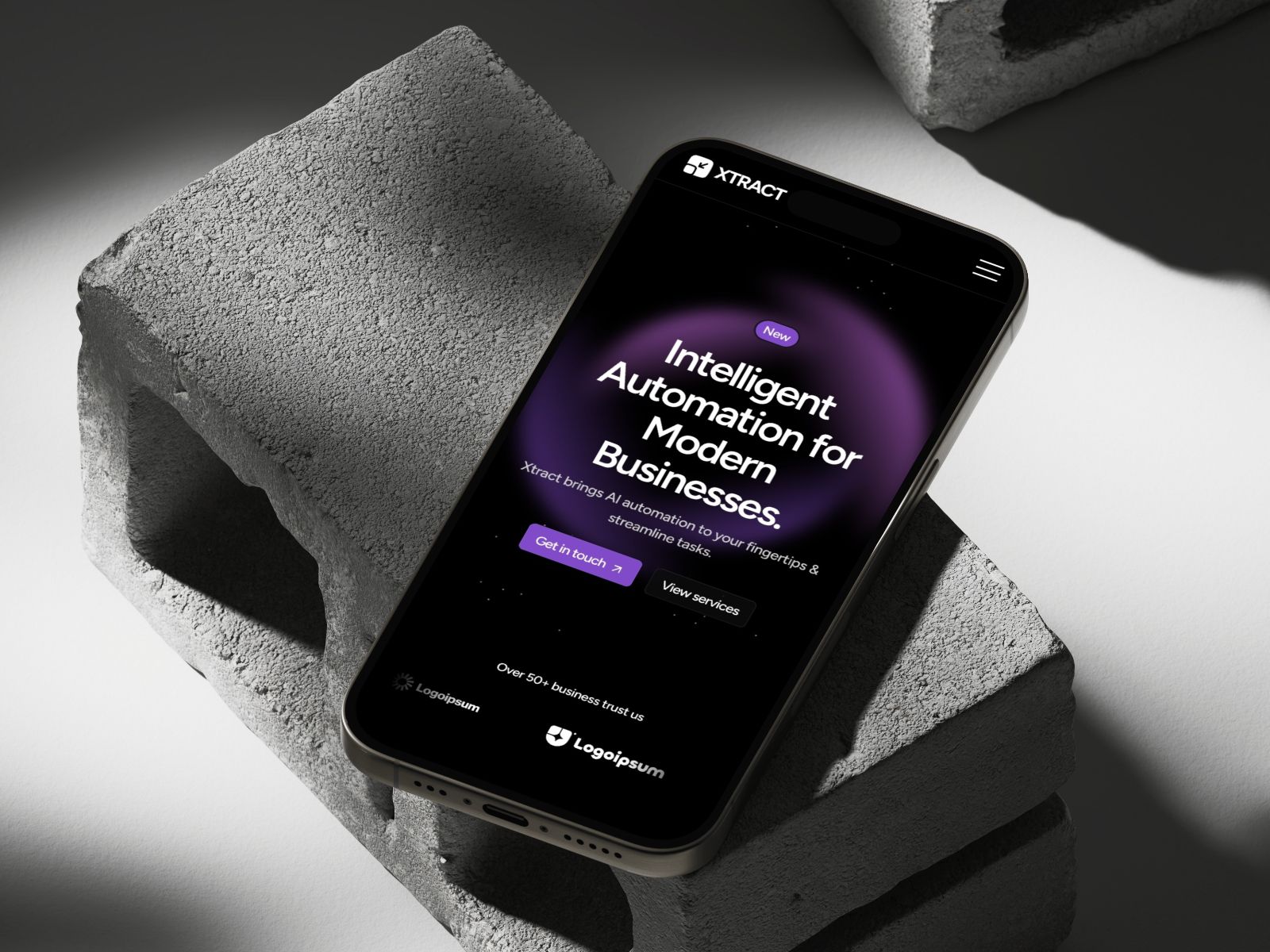 Xtract — Business Website Template screenshot 4