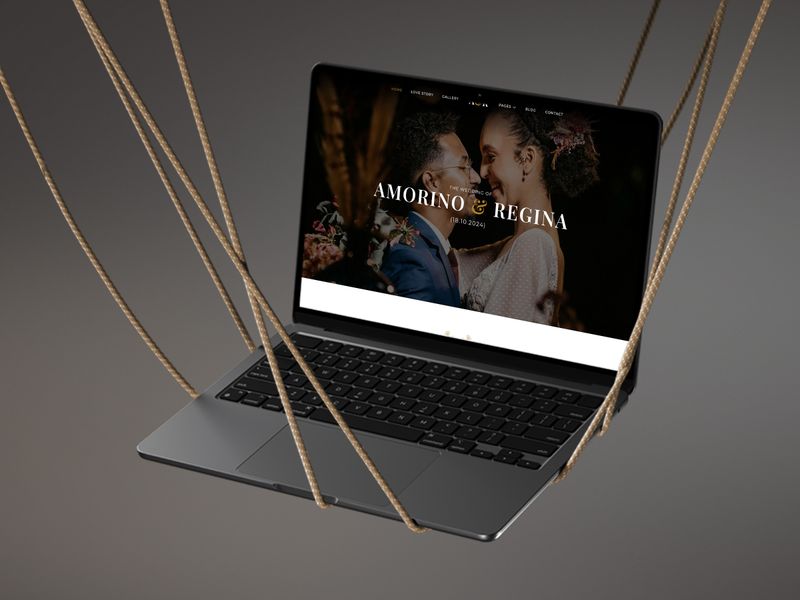 Amore — Düğün Web Sitesi Şablonu