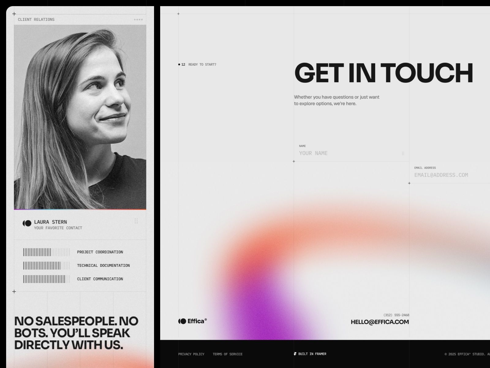 Effica — Consulting Website Template screenshot 4