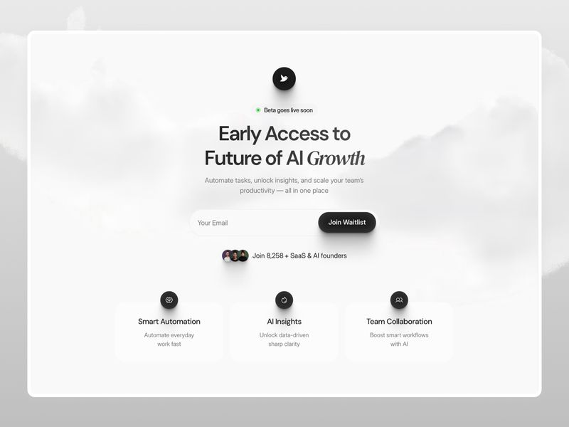 EarlyBird — SaaS Web Sitesi Şablonu
