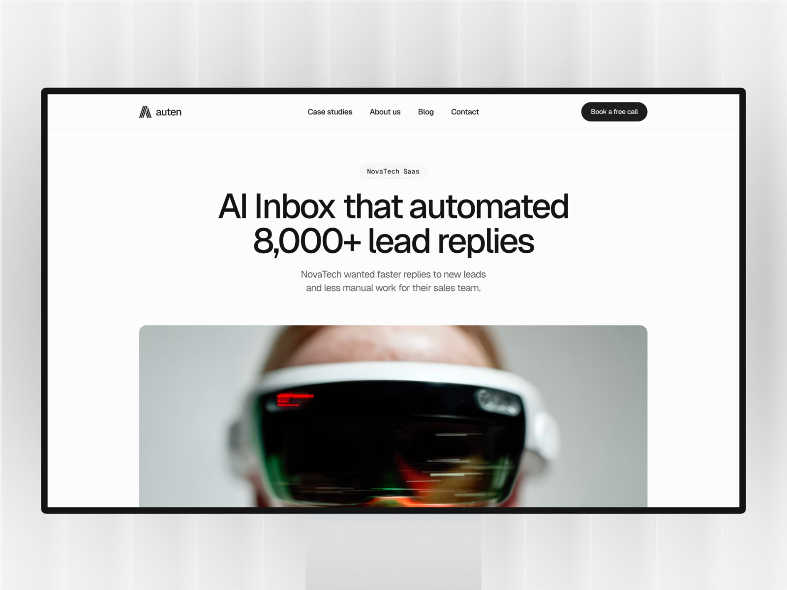 Auten — Business Website Template screenshot 4