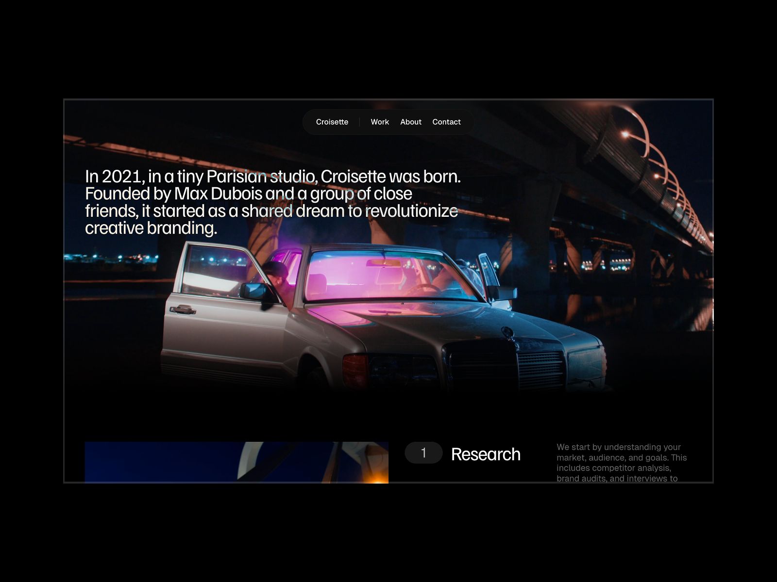 Croisette — Business Website Template screenshot 3