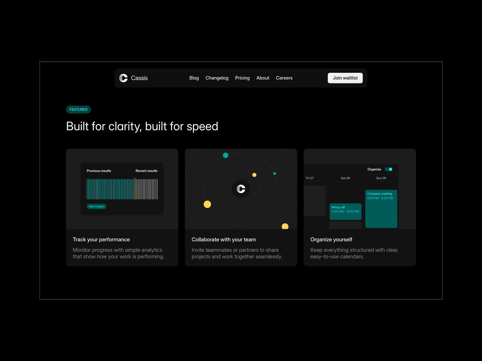 Cassis — Business Website Template screenshot 3