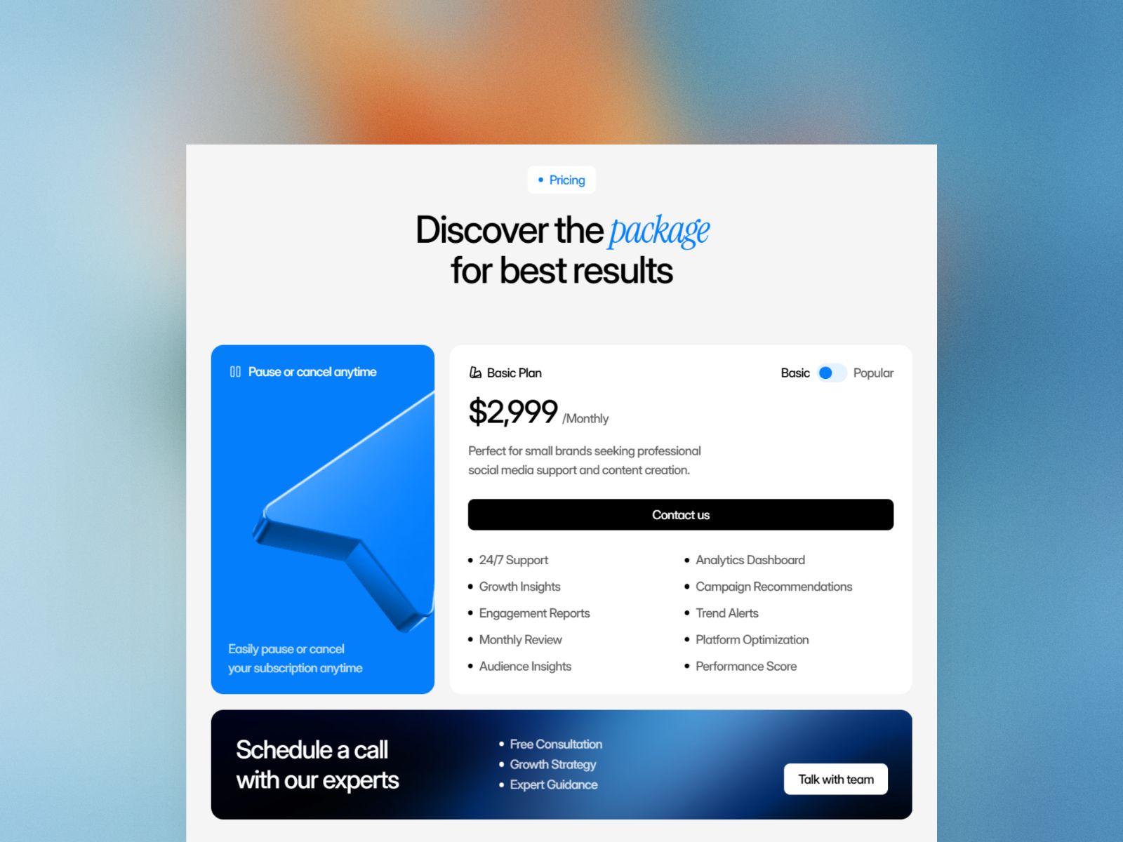 Viralup — Business Website Template screenshot 4