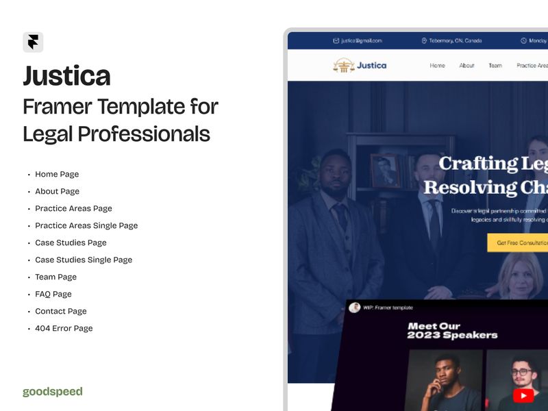 Justica — Hukuk Bürosu Web Sitesi Şablonu