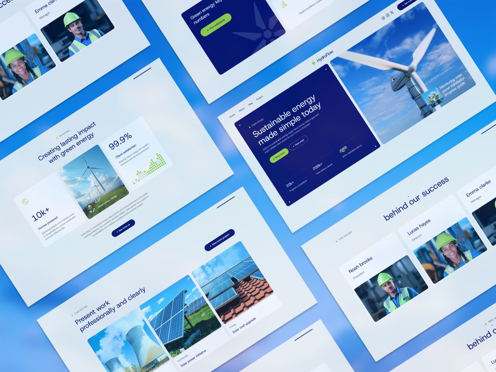 HydroFlow — Community Website Template screenshot 4