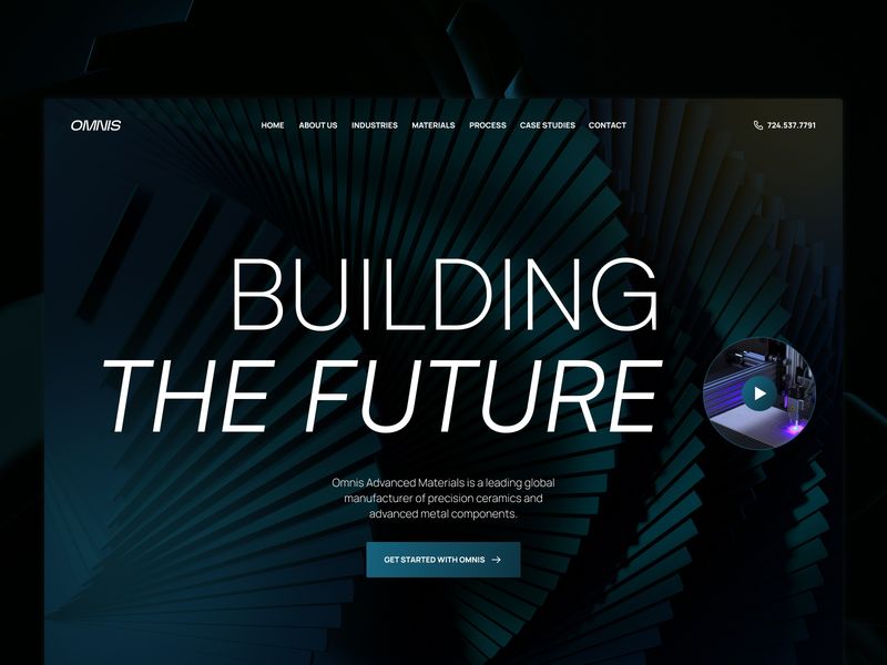 Omnis — İşletme Web Sitesi Şablonu