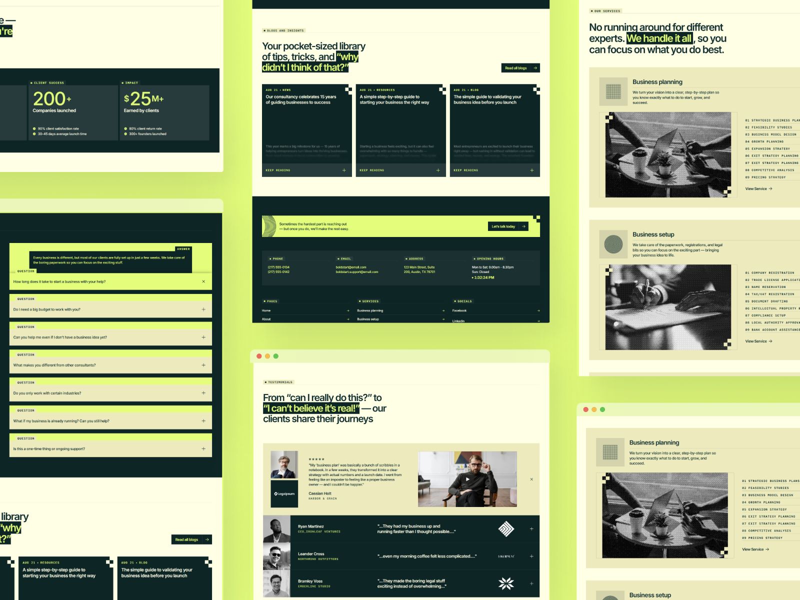Agevia — Agency & Consultancy Website Template screenshot 4