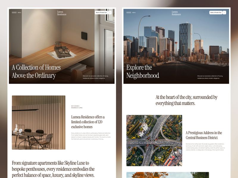 Lumea — Emlak Ofisi Web Sitesi Şablonu - Hover