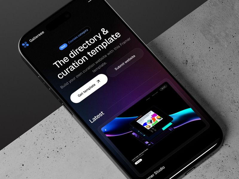 Gallereee — İşletme Web Sitesi Şablonu - Hover