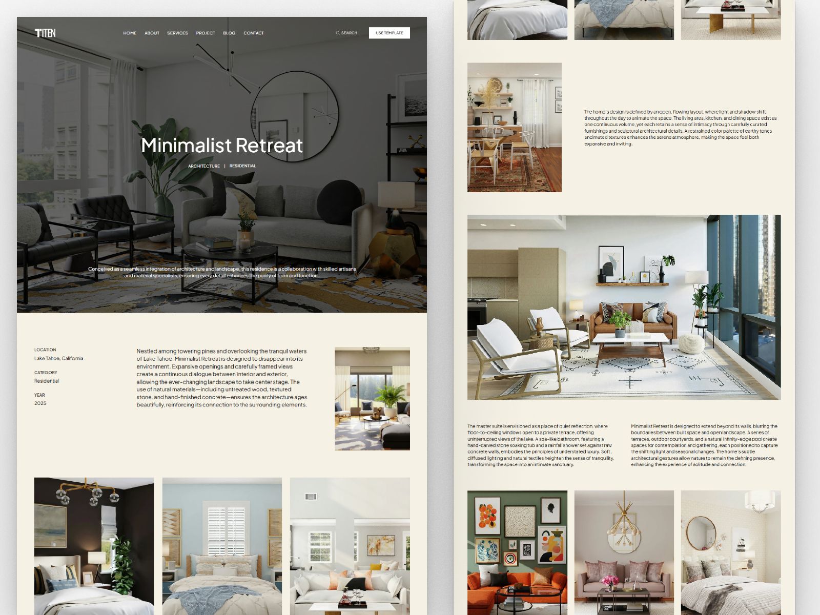 Titen — Construction & Architecture Website Template screenshot 4