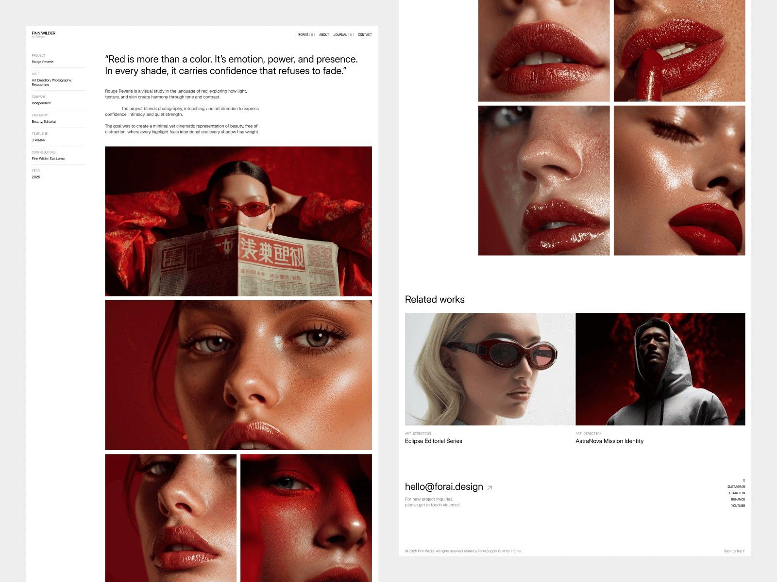PersoPort — Portfolio Website Template screenshot 3